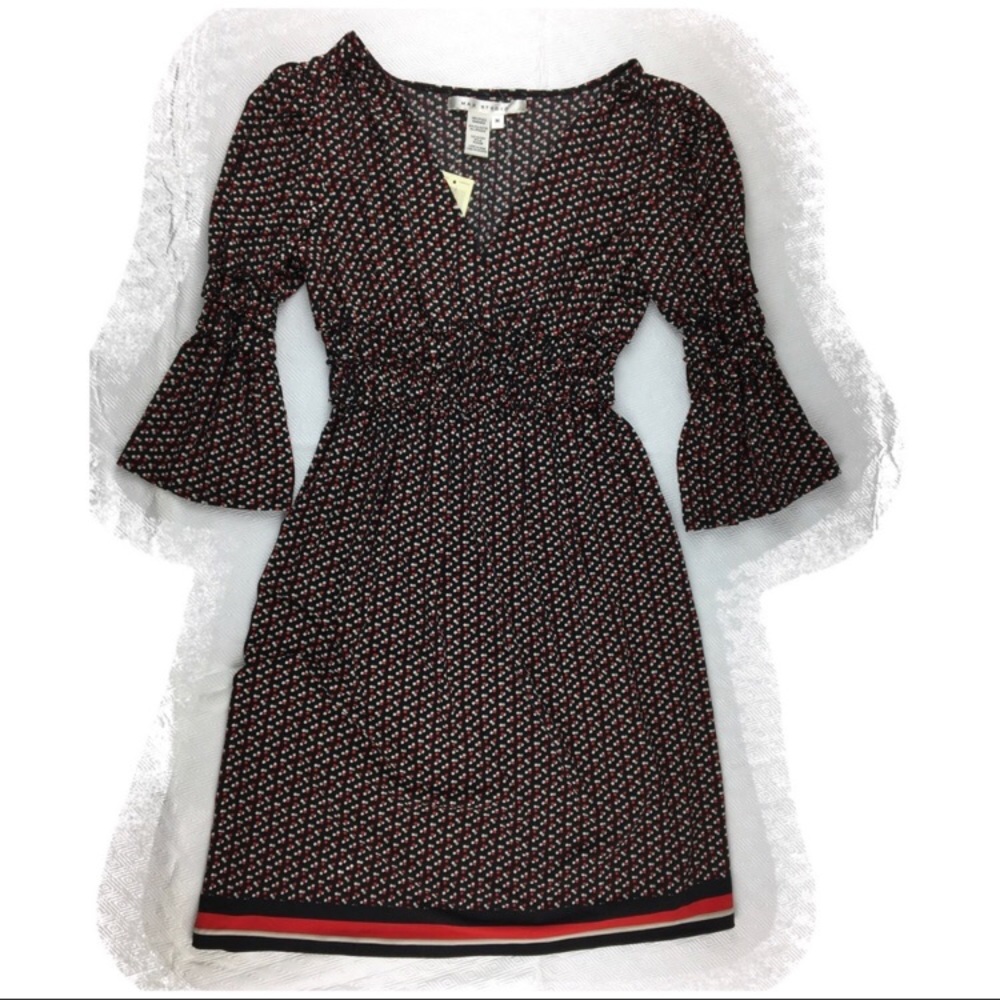 Max Studio polka dot dress $28